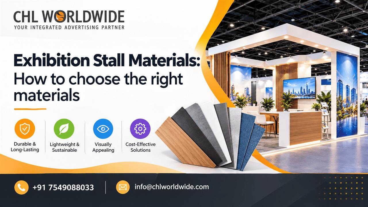 Exhibition Stall Materials: How to choose the right materials